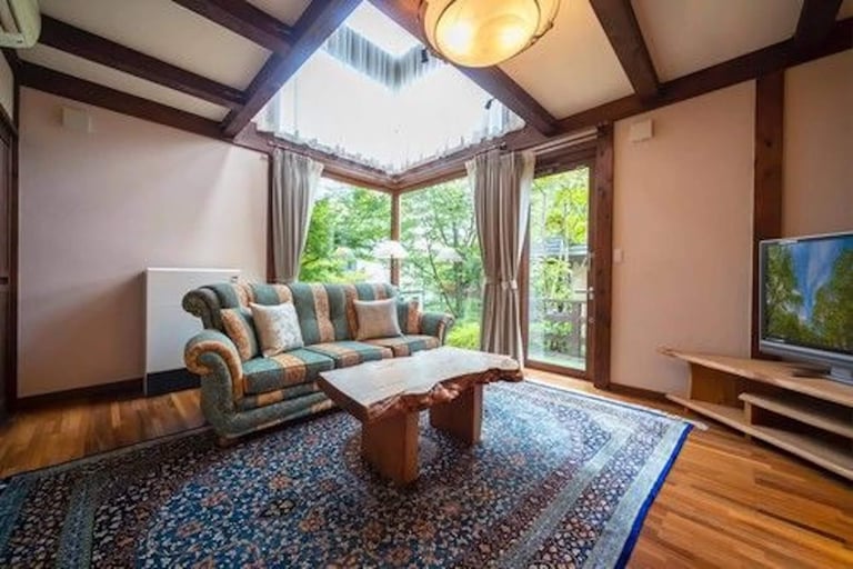 日光　露天風呂付き客室　離れの宿　ワンモアタイムハート