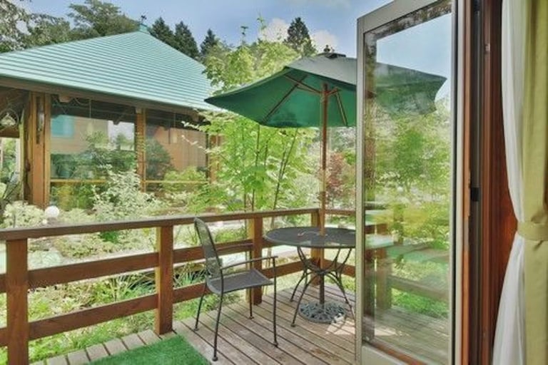 日光　露天風呂付き客室　離れの宿　ワンモアタイムハート